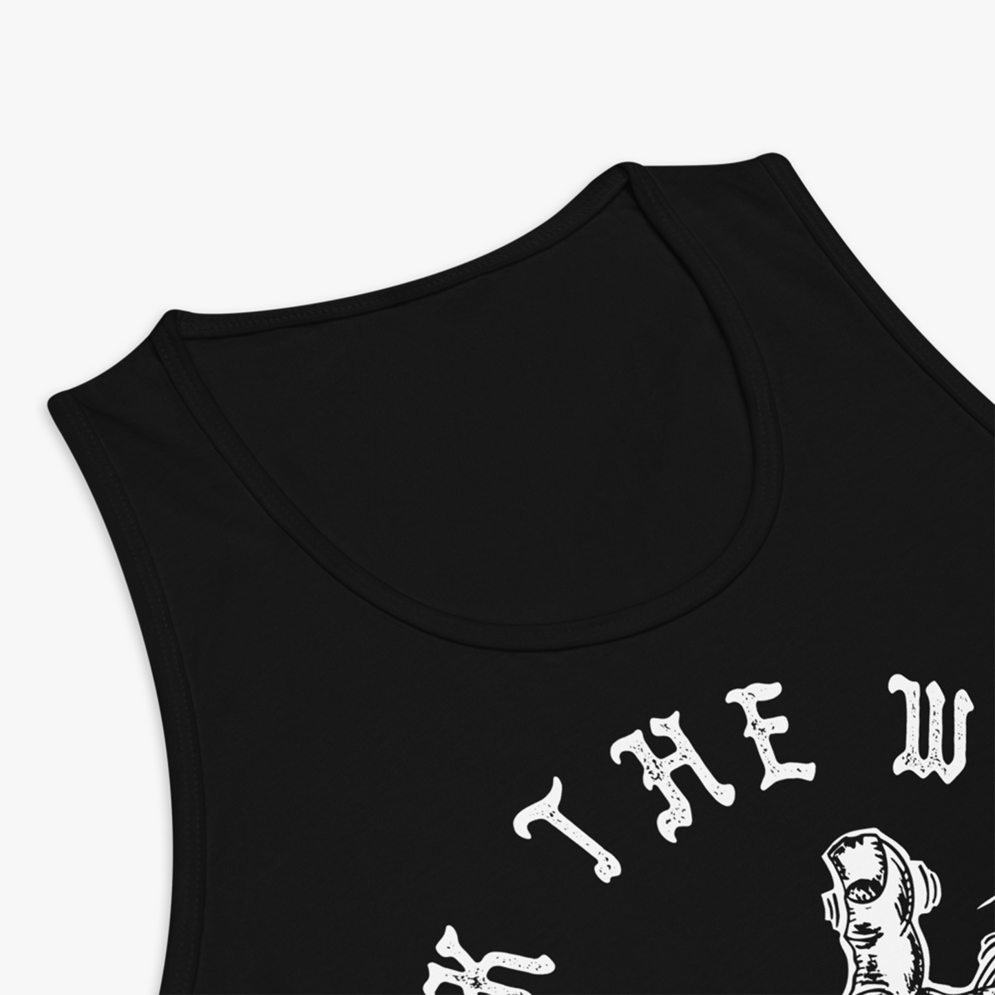 Fuck the World Black tank top