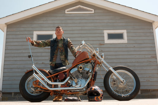 "Sarap" on Two Wheels: A Filipino-American Tribute in Honda Chopper Form
