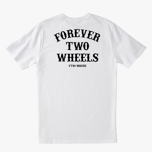 Forever Two Wheels White T-Shirt