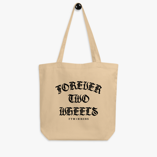 Eco Tote Bag Forever Two Wheels