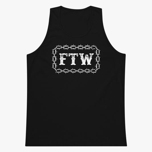 FTW Chain Black tank top
