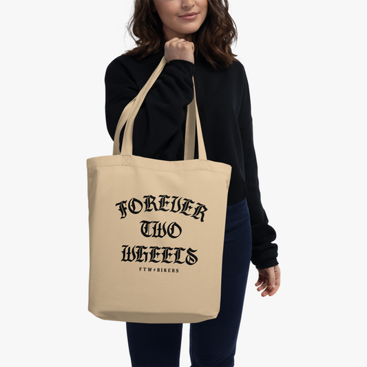 Eco Tote Bag Forever Two Wheels