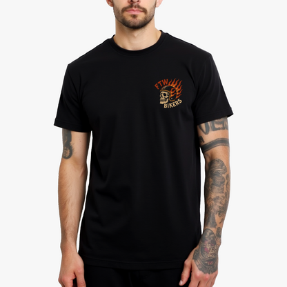 Choppers Forever Eagle Black T-Shirt